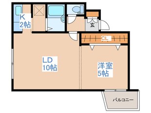 ハウスオブリザ平岸７番館の物件間取画像